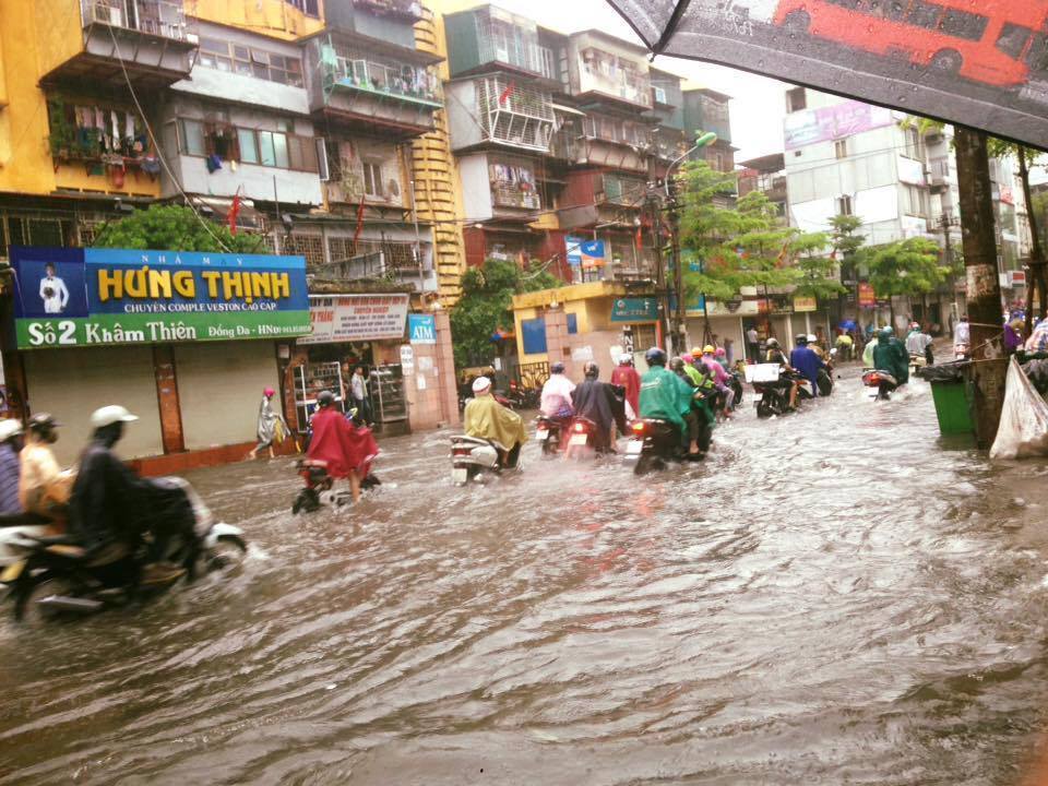 mưa ngập, Hà Nội, mưa ngập ở Hà Nội