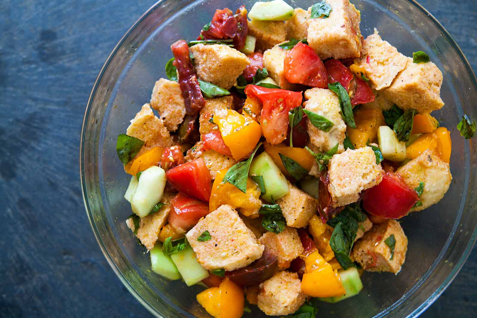 Káº¿t quáº£ hÃ¬nh áº£nh cho Panzanella salad