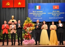 Vietnam-Italy diplomatic ties marked in HCM City