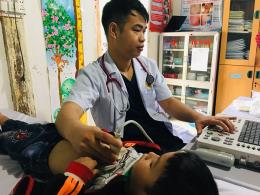 2300 children received free heart check up