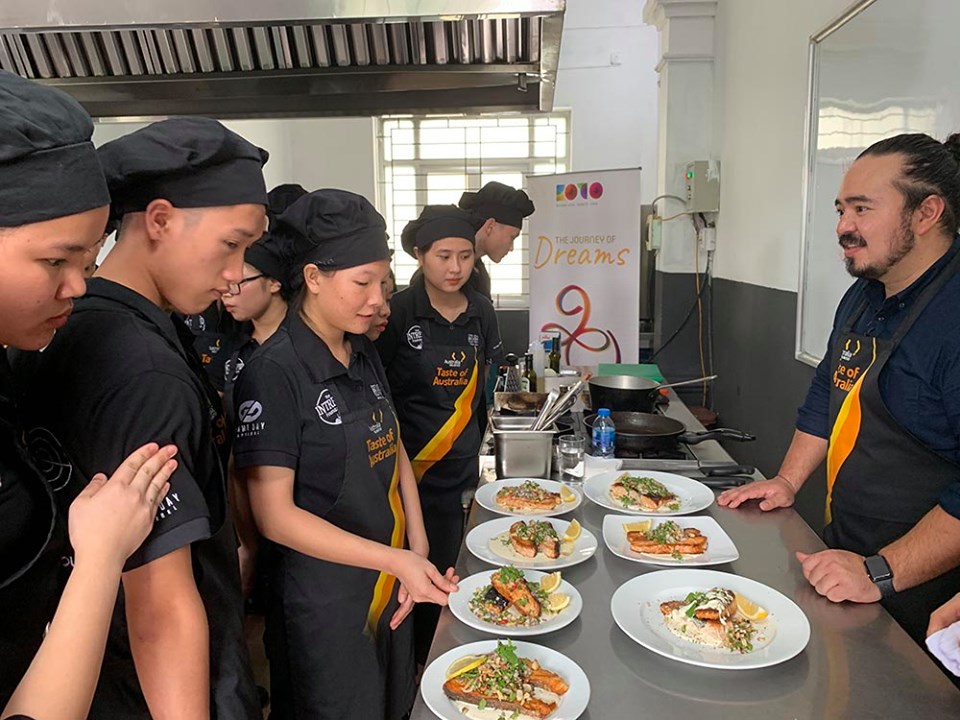 KOTO trainees’ learnt from well-known cook Adam Liaw