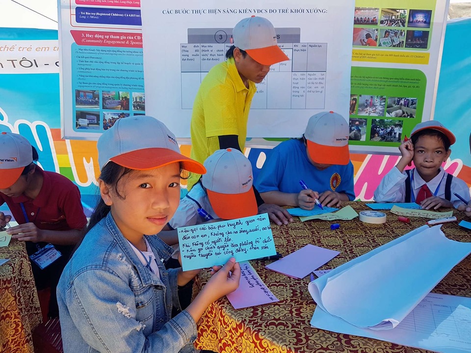 World Vision Vietnam empowers children to speak up
