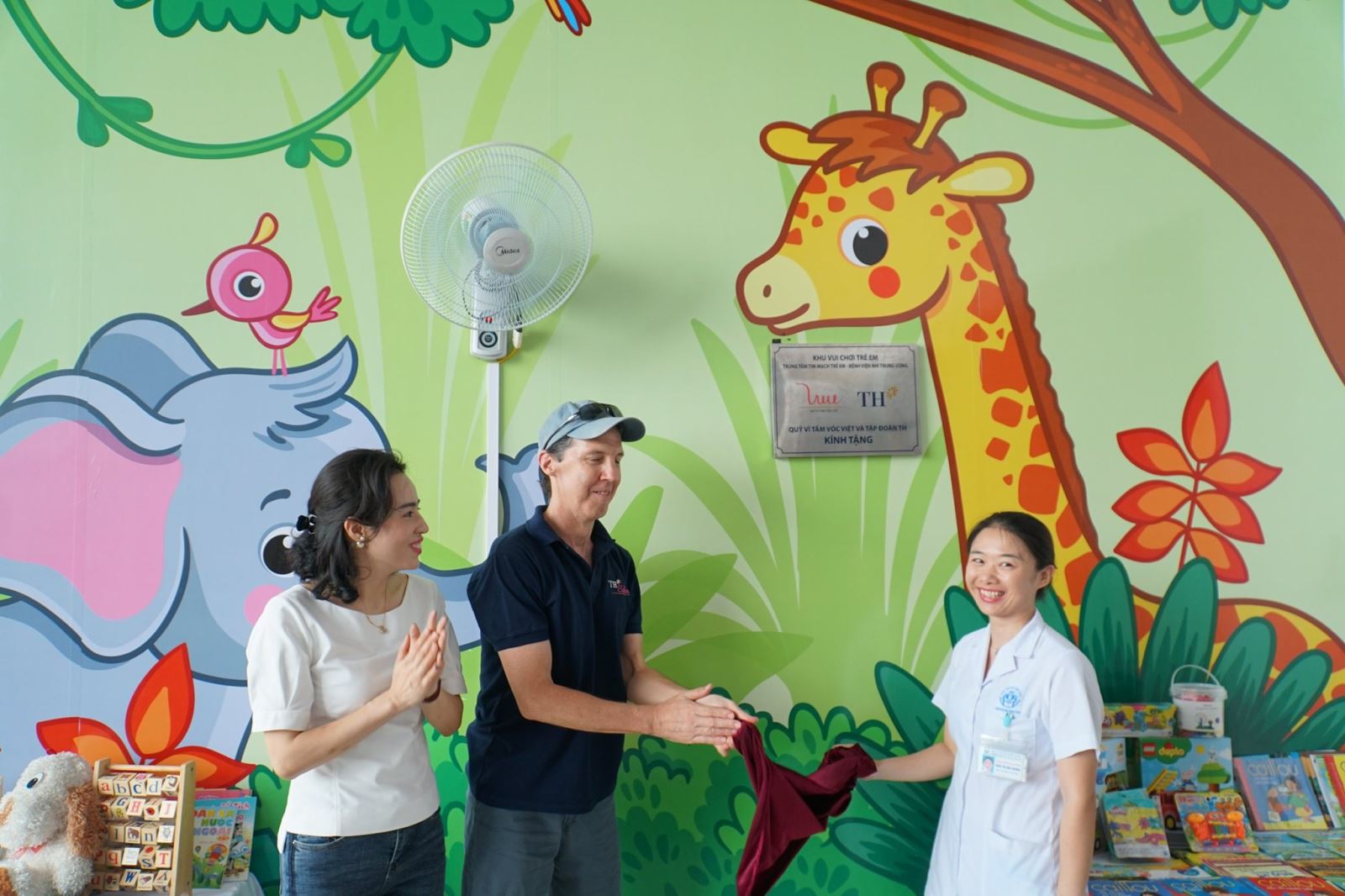 Children's room in Vietnam National Children's Hospital opened