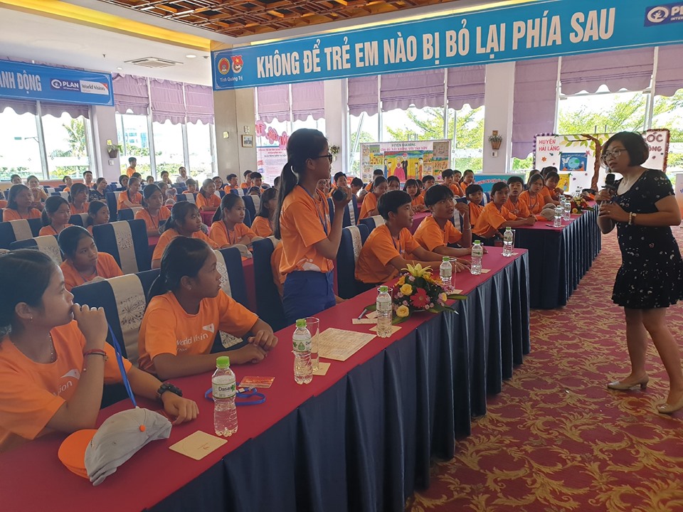 Youth voices heard at Quang Tri Children's Forum