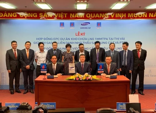 Samsung C&T to build Vietnam’s first LNG terminal