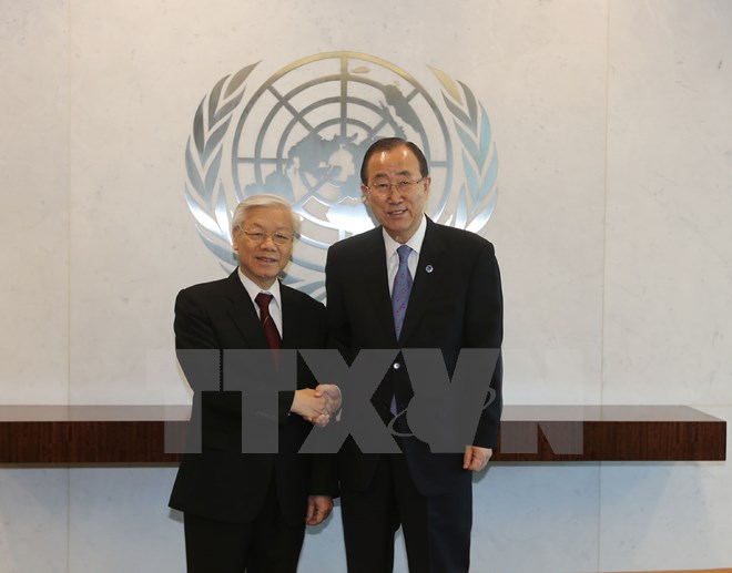 party chief thanks un for support to vietnam