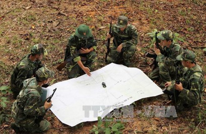 anti terrorism drill held at vietnam china border