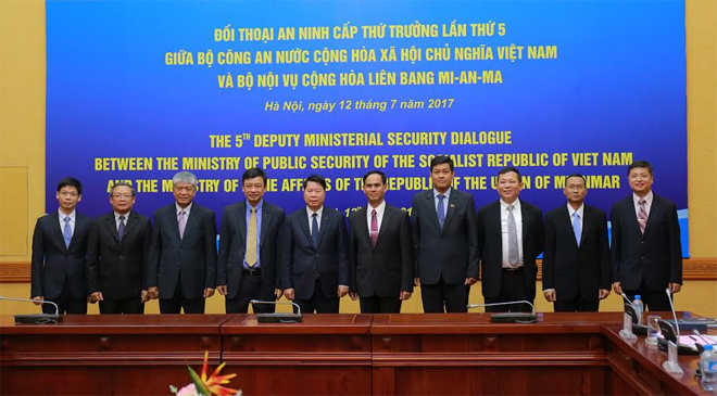 Vietnam, Myanmar increase security cooperation