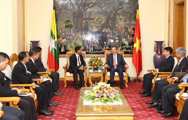 vietnam myanmar increase security cooperation