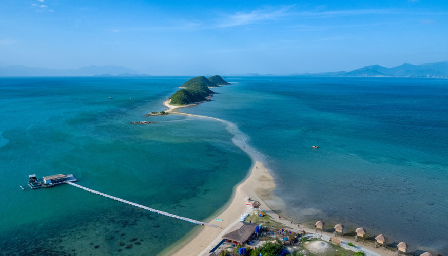 Vietnam beauty through flycam perspective