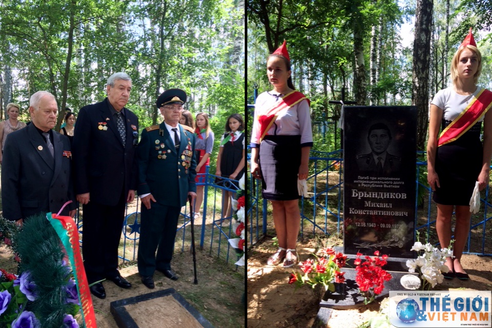 Vietnamese embassy pays tribute to Belarus specialist who sacrificed his life for Vietnam