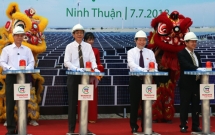 ninh thuan groundbreaking of vietnams biggest solar power plant launched
