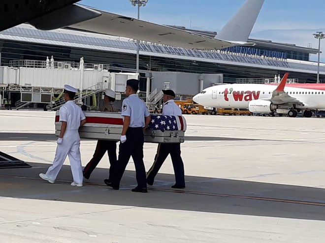 us servicemens remains repatriated