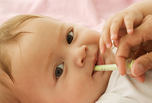 babies who started solids earlier slept better study