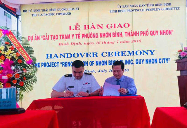 US helps renovate Vietnamese clinics for natural disaster prevention