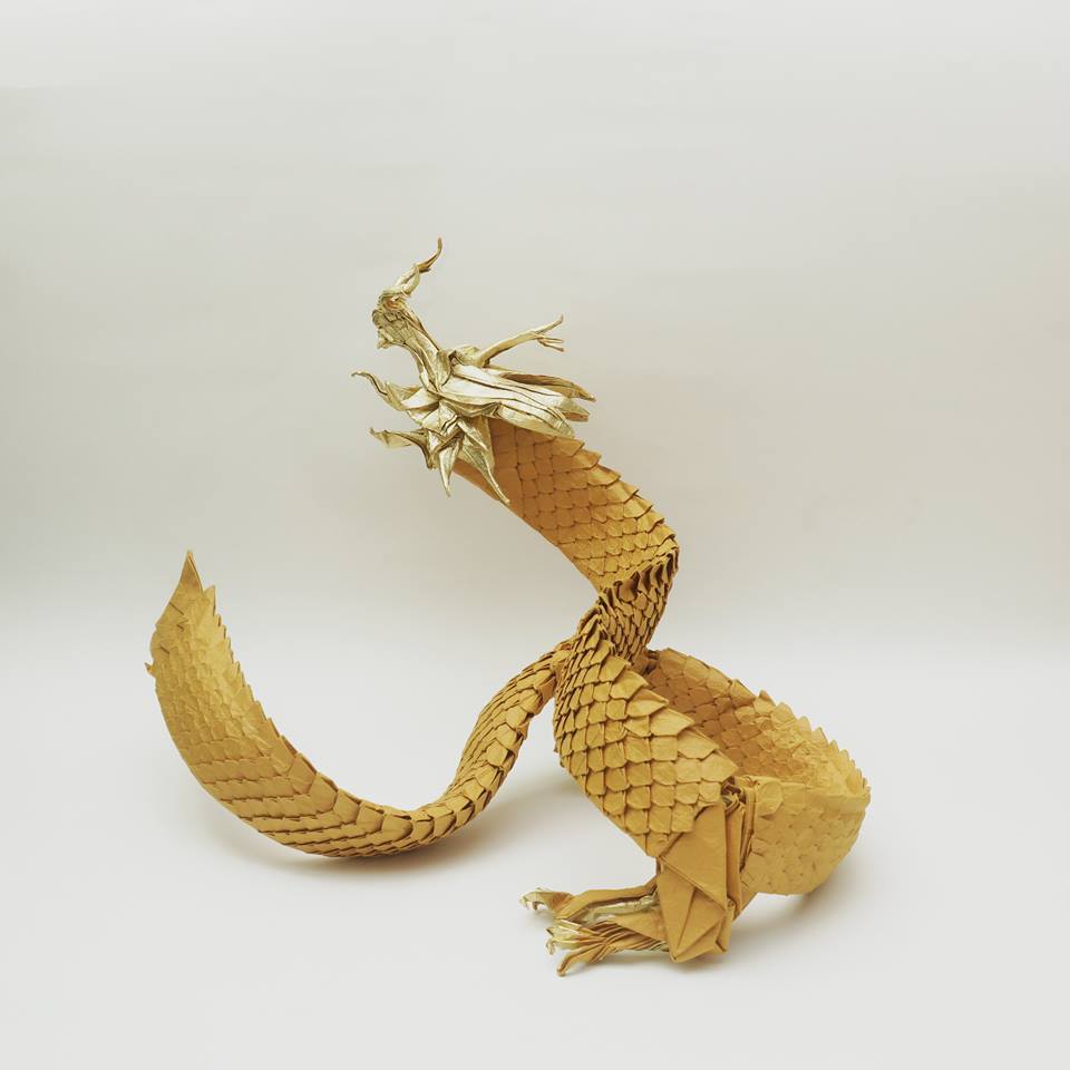 amazing origami art works offer glimpse of japanese culture to hanoians