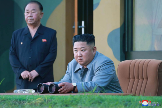 Missile test is a warning to South Korean 'warmongers': North Korea's Kim