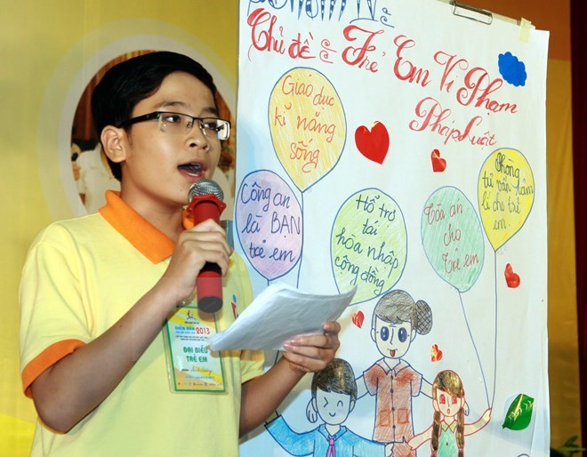 children to make their voices heard at national forum