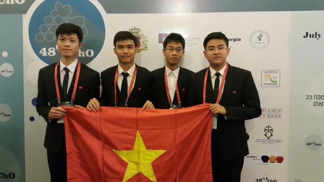 VN students won three International Chemistry Olympiad medals