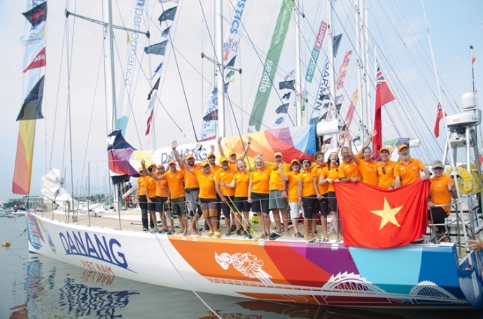 da nang vietnam finishes 7th in clipper round the world yacht race