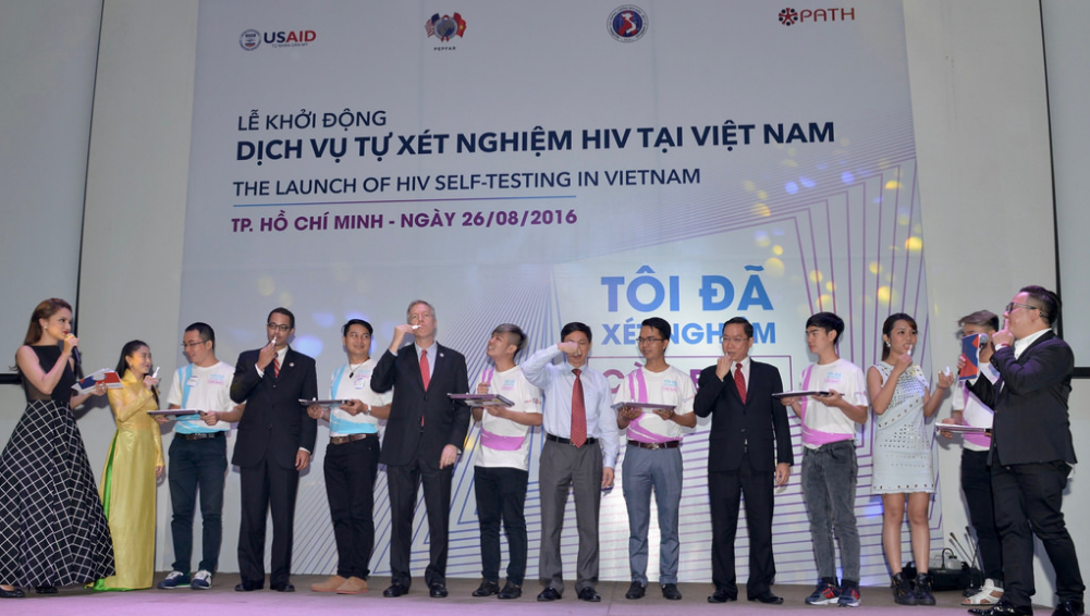 HIV self-testing services launched in Vietnam