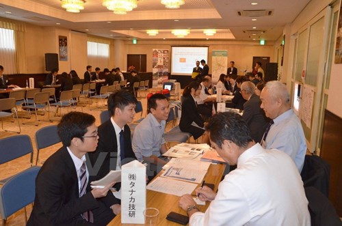 Workshop connects overseas Vietnamese students, Japanese businesses