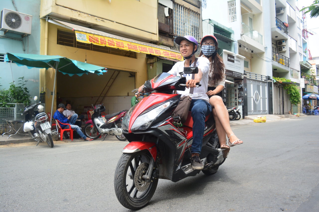 Life as a VIP motorbike taxi driver in Saigon