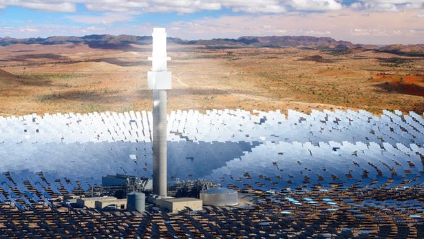 Australia to build world’s largest single-tower solar thermal power plant