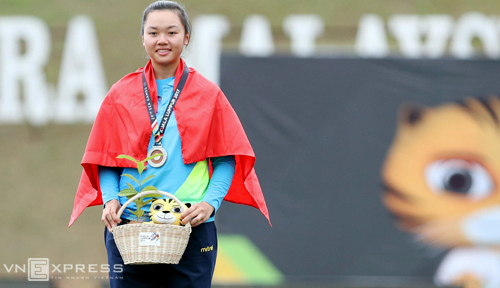 Female archer brings home first medal for Vietnam at 2017 SEA Games