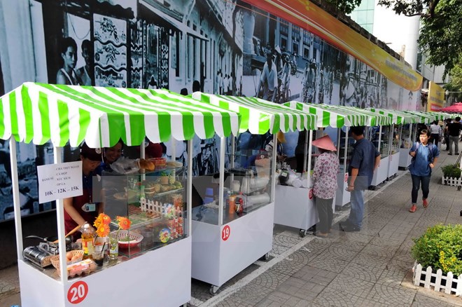 hcm city launches first food street for local vendors