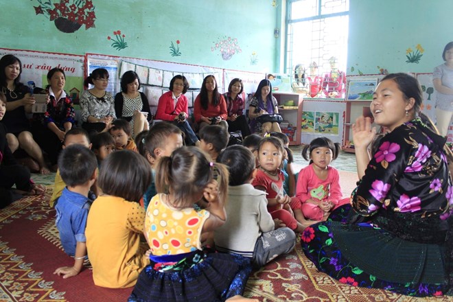 over 43 billion vnd to improve education for dien bien children