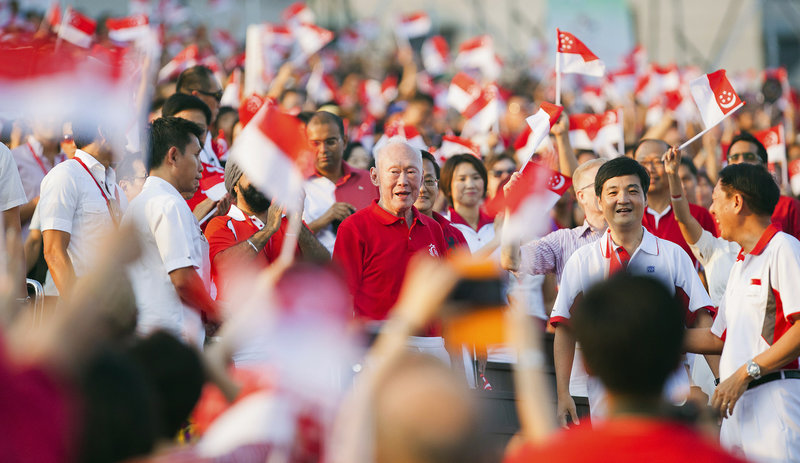 Lee Kuan Yew in his Mandarin tutor's memory