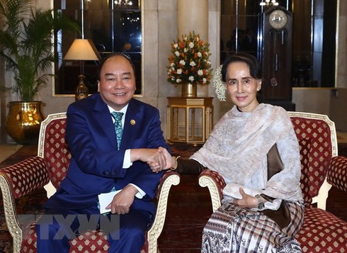 myanmar state counsellorâs vietnam visit to tighten bilateral ties hinh 0