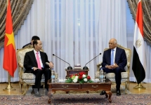 President: Vietnam maintains friendship with Egypt via different channels