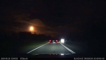 meteor fireball lights up sky above perth