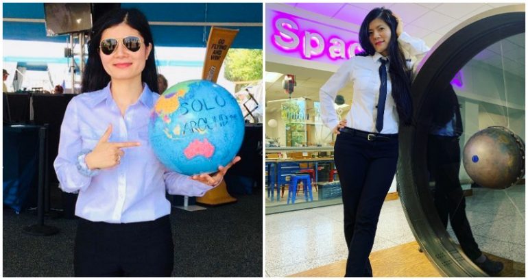First Vietnamese American woman to fly solo around the world