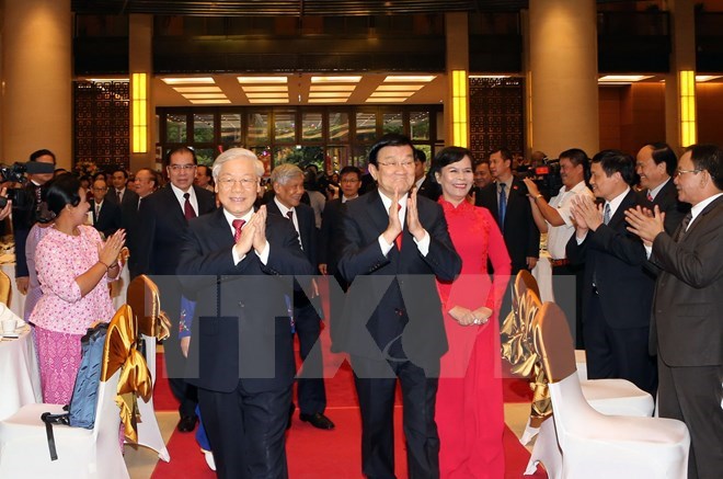 Leaders hold National Day banquet