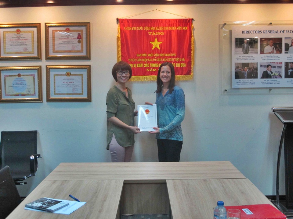 US non-profit organization received the Certificate of Registration