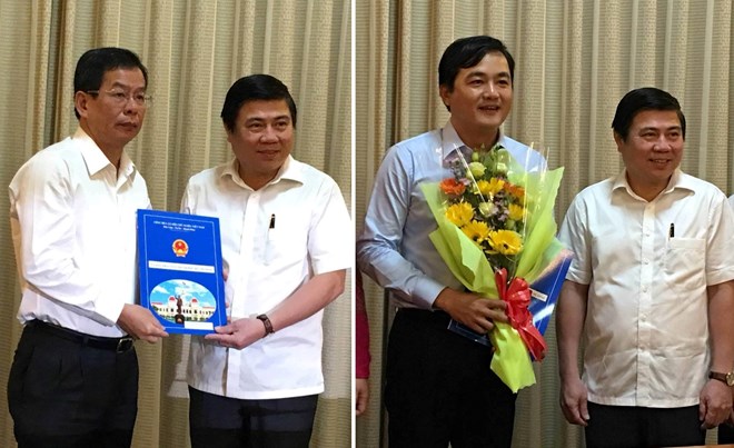 two departments of ho chi minh city have new directors