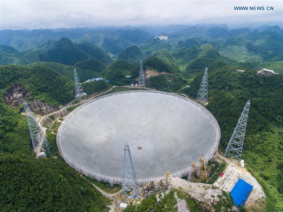 China completes largest radio telescope in the world