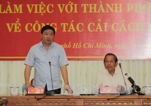 ho chi minh city makes efforts in building authority for people