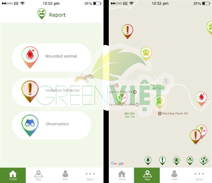 Smart phone app launched for nature reserve protection