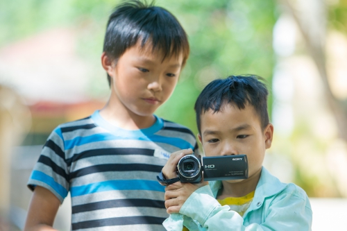 raising childrens voices through filmmaking and photo exhibitions