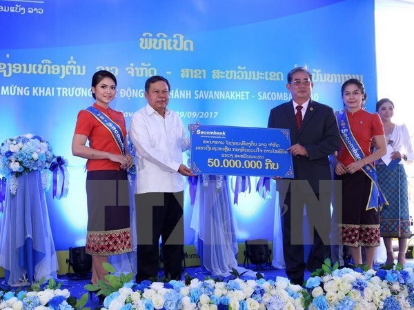 Sacombank Laos opens branch in Savannakhet province
