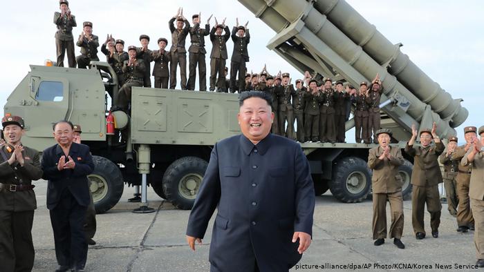 North Korea launches new short – range projectiles despite saying want to talk with the US