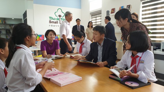 Additional three Korea-funded libraries opened in Nam Dinh
