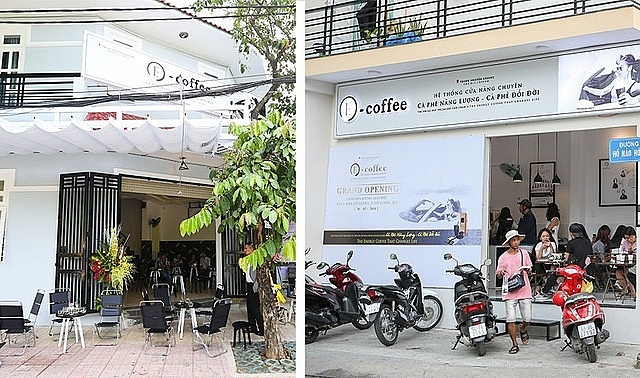 What franchise fees Vietnam’s largest café chains charge