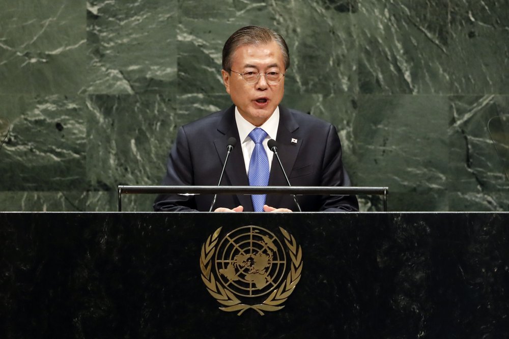 South Korea urges North Korea to have denuclearization talks