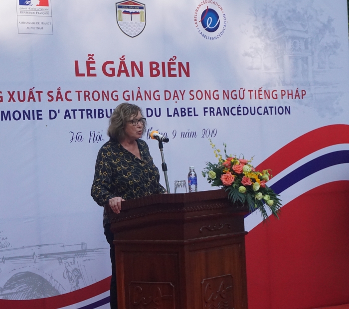 Oldest highschool in Hanoi granted Label FrancEducation