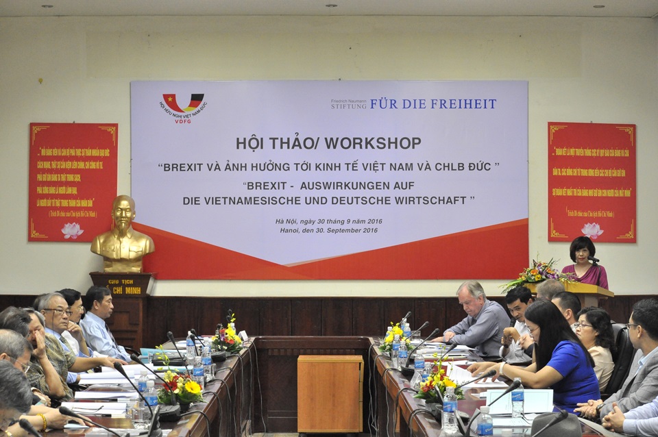 Workshop evaluates Brexit impacts on Vietnam and Germany economies